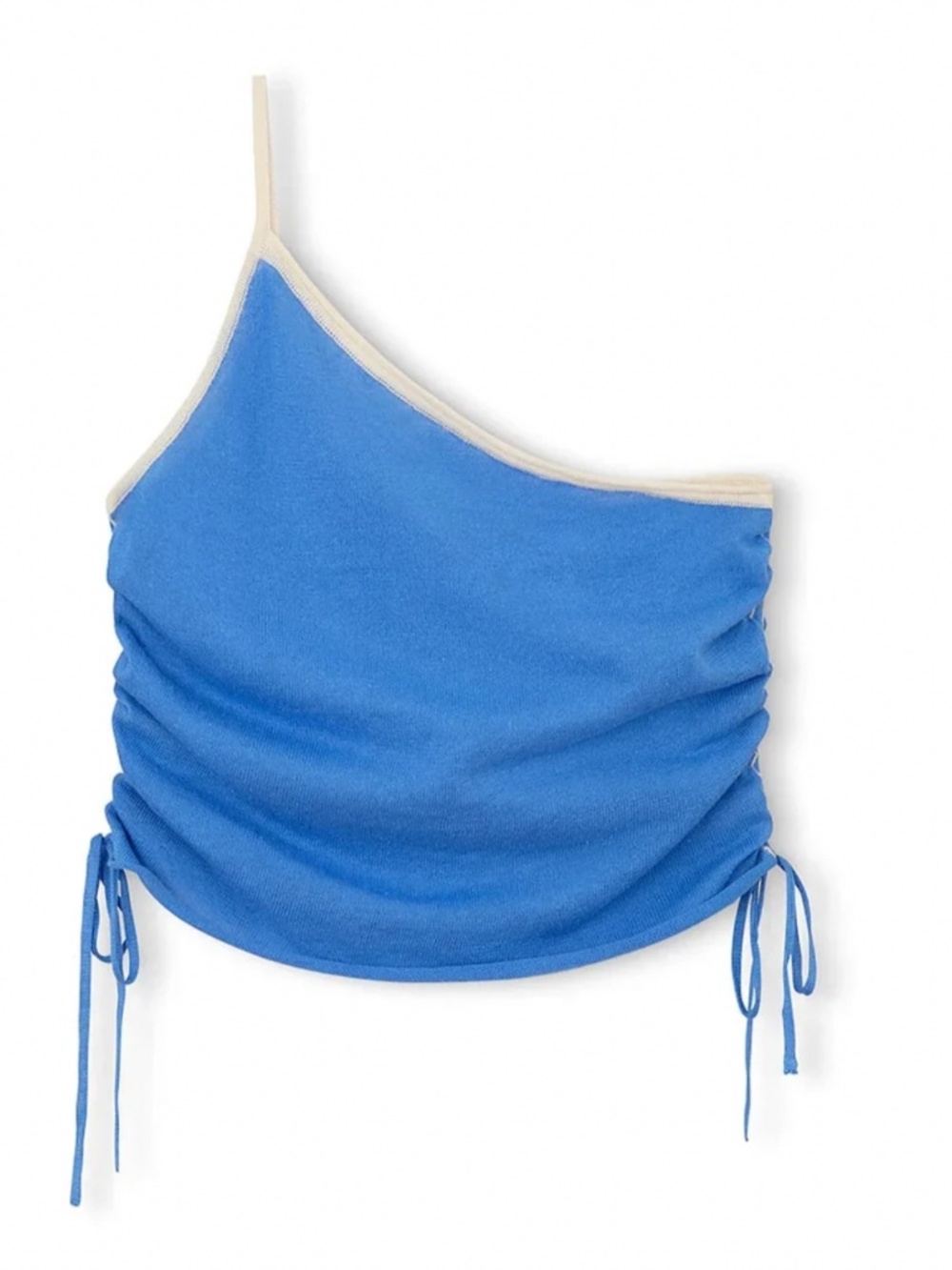 Zulu & Zephyr Contrast Knit Crop Top